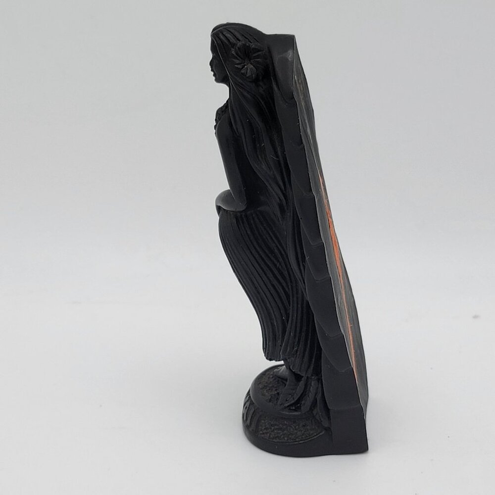 Vintage Coco Joe’s Lava Stone Figurine – Model No. 14053 – 4.75” Hawaiian Hula M - Picture 4 of 5